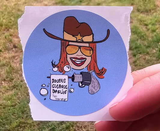 Double Cleanse, Darlin Sticker